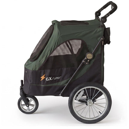 Petstro Stroller Safari - Hundebuggy bis 30kg - Olivgrün
