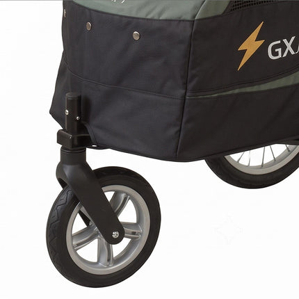 Petstro Stroller Safari - Hundebuggy bis 30kg - Olivgrün