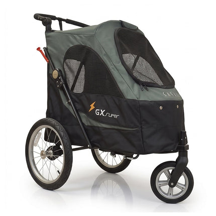 Petstro Stroller Safari - Hundebuggy bis 30kg - Olivgrün