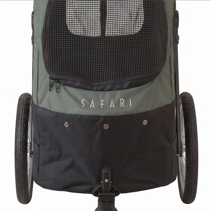 Petstro Stroller Safari - Hundebuggy bis 30kg - Olivgrün