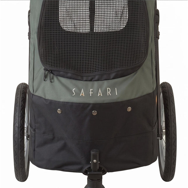 Petstro Stroller Safari - Hundebuggy bis 30kg - Olivgrün