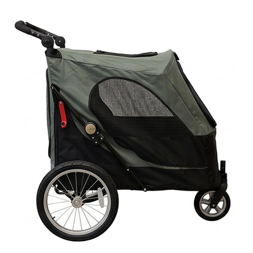 Petstro Stroller Skyline - Hundebuggy bis 45kg - Olivgrün