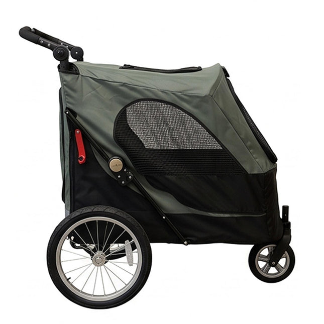 Petstro Stroller Skyline - Hundebuggy bis 45kg - Olivgrün