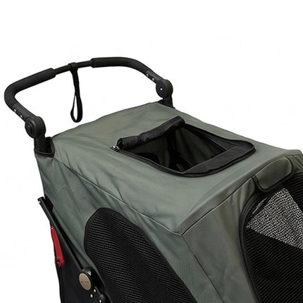 Petstro Stroller Skyline - Hundebuggy bis 45kg - Olivgrün