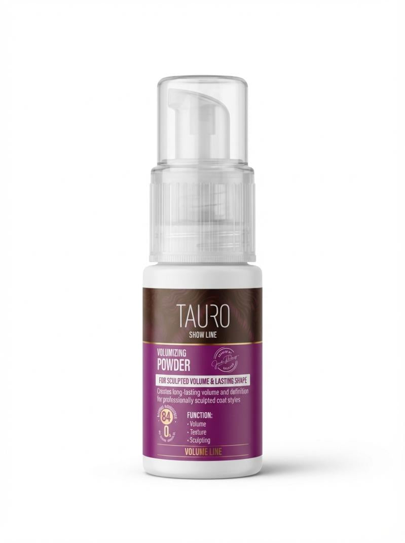 Tauro Pro Line, Show Line Volumenpuder - Für die Fellpflege von Hunden & Katzen