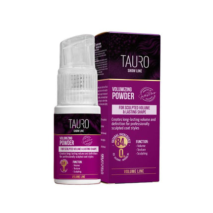Tauro Pro Line, Show Line Volumenpuder - Für die Fellpflege von Hunden & Katzen