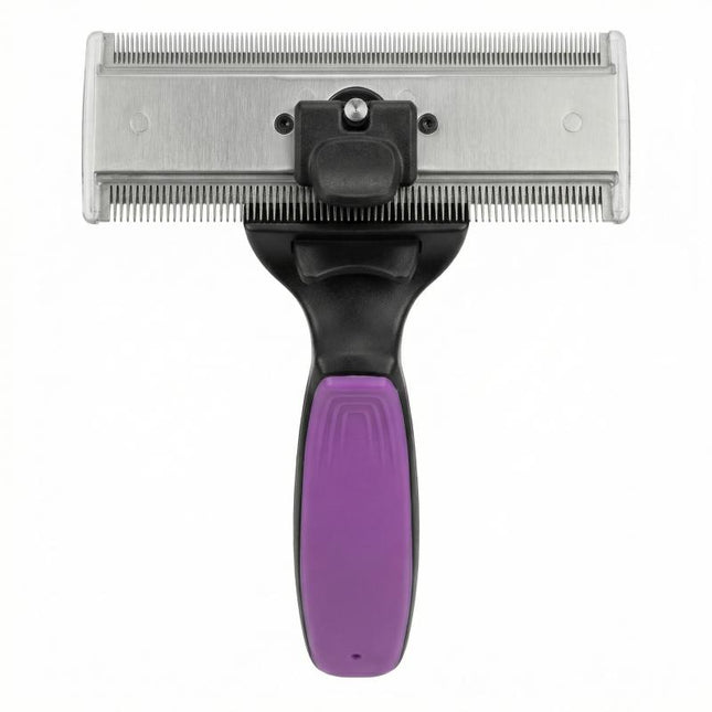 Tauro Pro Line Unterwollbürste & Deshedding-Rechen - Für die Fellpflege, Größe L