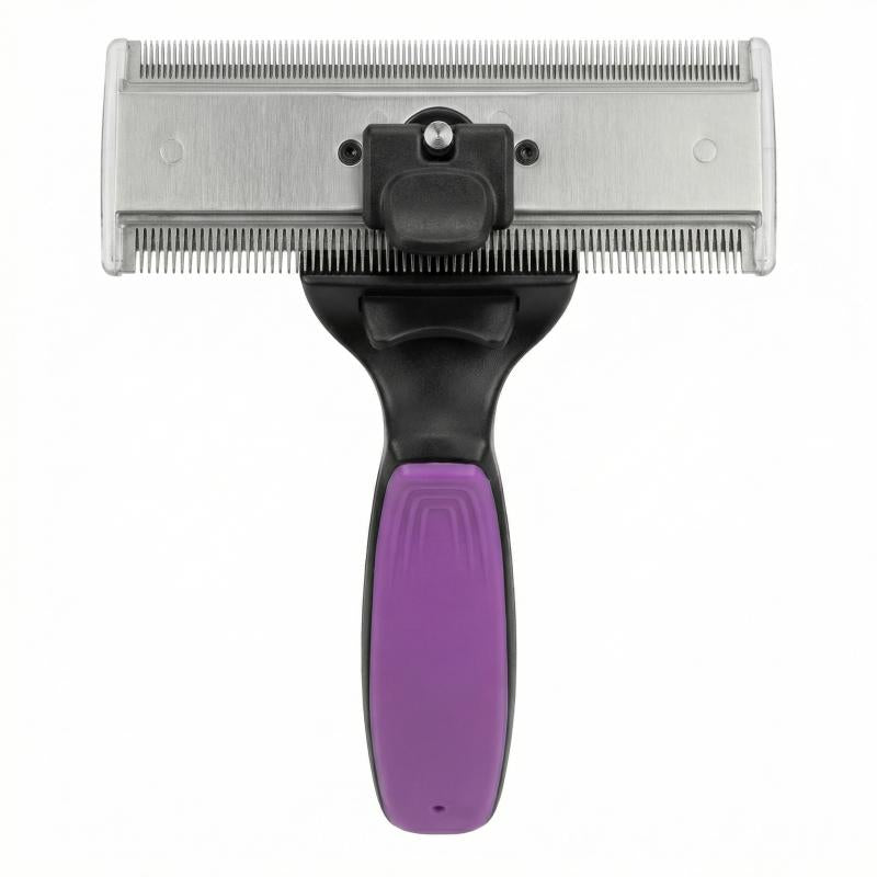 Tauro Pro Line Undercoat Brush & Deshedding Rake - For Grooming, Size L