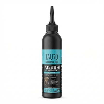 Tauro Pro Line, Ultra Natural Care Augen- & Ohrenpflege-Spray - Mit Pipetten-Applikator für Hunde & Katzen