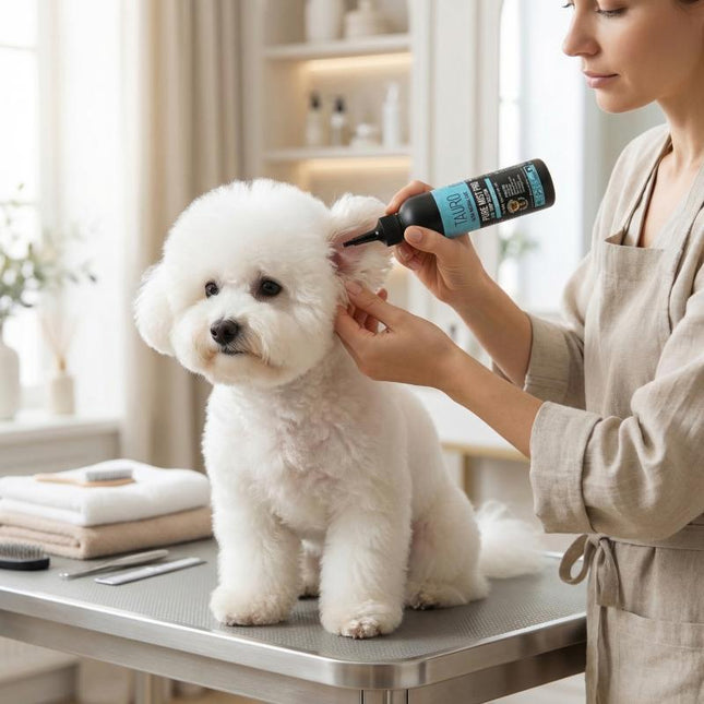 Tauro Pro Line, Ultra Natural Care Augen- & Ohrenpflege-Spray - Mit Pipetten-Applikator für Hunde & Katzen