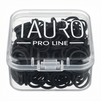 Tauro Pro Line Fellgummis - Professionell, Schwarz, 0,85 cm Durchmesser