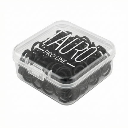 Tauro Pro Line Fellgummis - Professionell, Schwarz, 0,85 cm Durchmesser