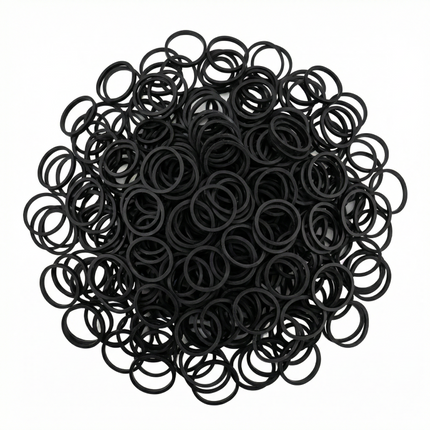 Tauro Pro Line Fellgummis - Professionell, Schwarz, 0,85 cm Durchmesser