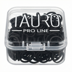 Tauro Pro Line Fellgummis - Professionell, Schwarz, 0,85 cm Durchmesser