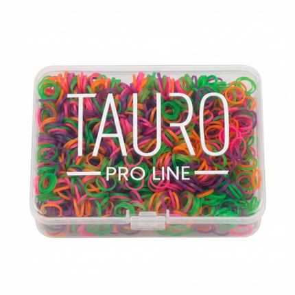 Tauro Pro Line Fellgummis - Professionell, bunte Farbmischung, 0,85 cm Durchmesser