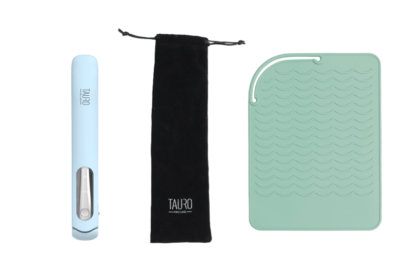 Tauro Pro Line Akku-Glätteisen für Fell - Mit Ionen-Technologie, USB-Anschluss