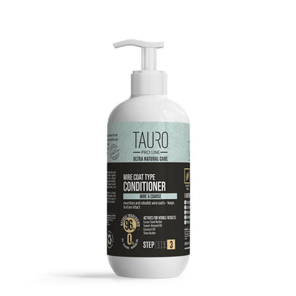 Tauro Pro Line, Ultra Natural Care Wire Coat Conditioner - Für drahthaariges Fell bei Hunde & Katzen