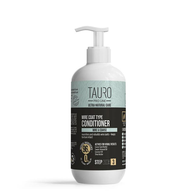 Tauro Pro Line, Ultra Natural Care, Wire Coat Conditioner - Für drahthaariges Fell bei Hunde & Katzen