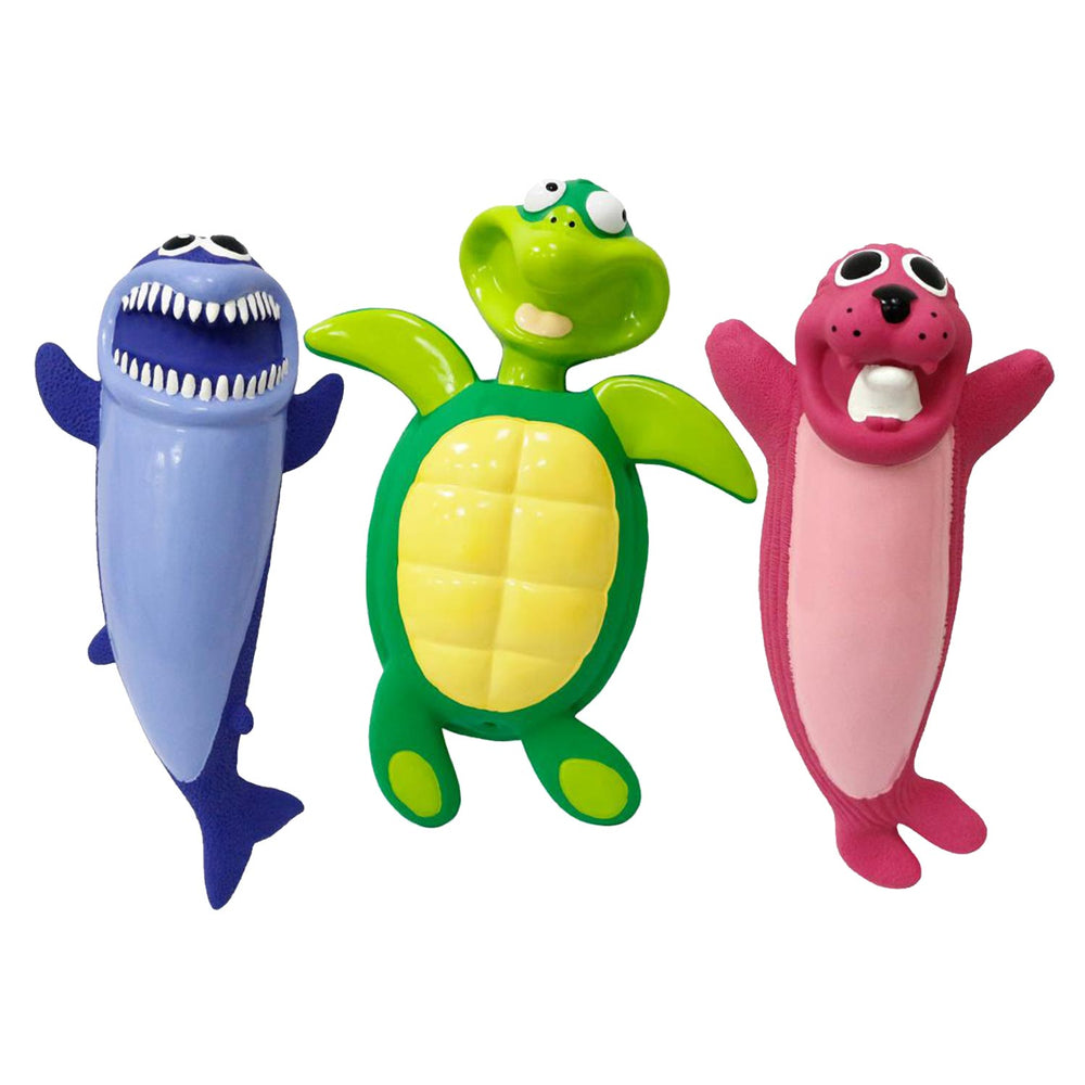 MISOKO | Jouet pour chien animal marin - Latex, couinant et doux - 26–29,5 cm