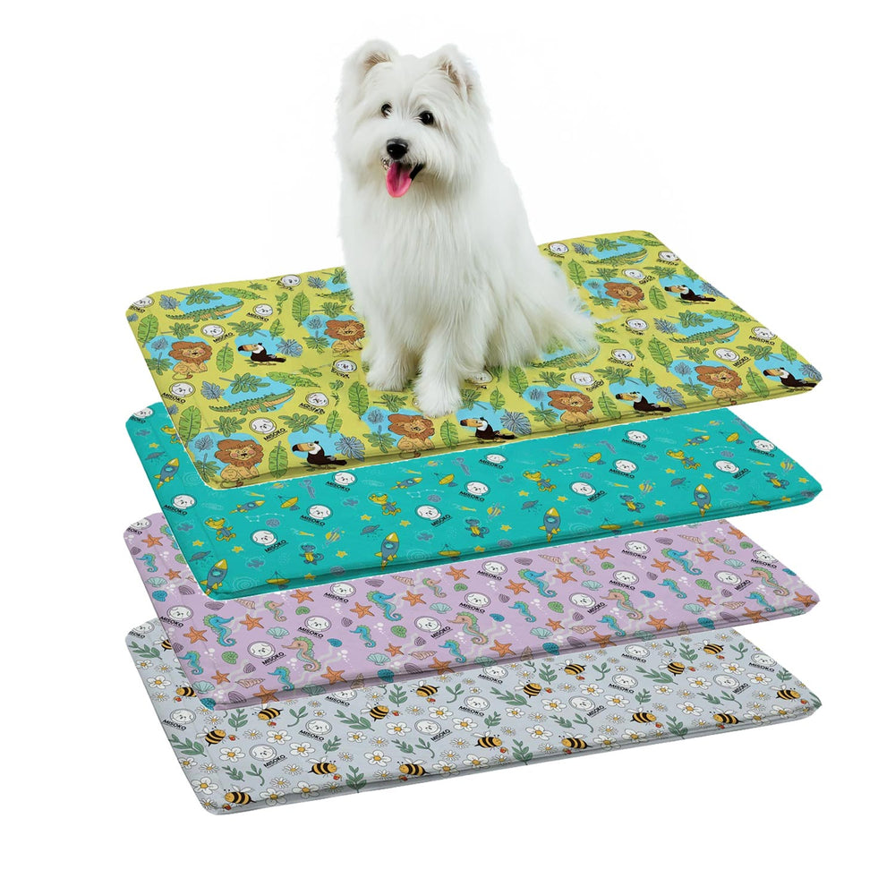 Misoko Hundematte - Waschbares PeePad, 4-lagig, rutschfest & saugstark