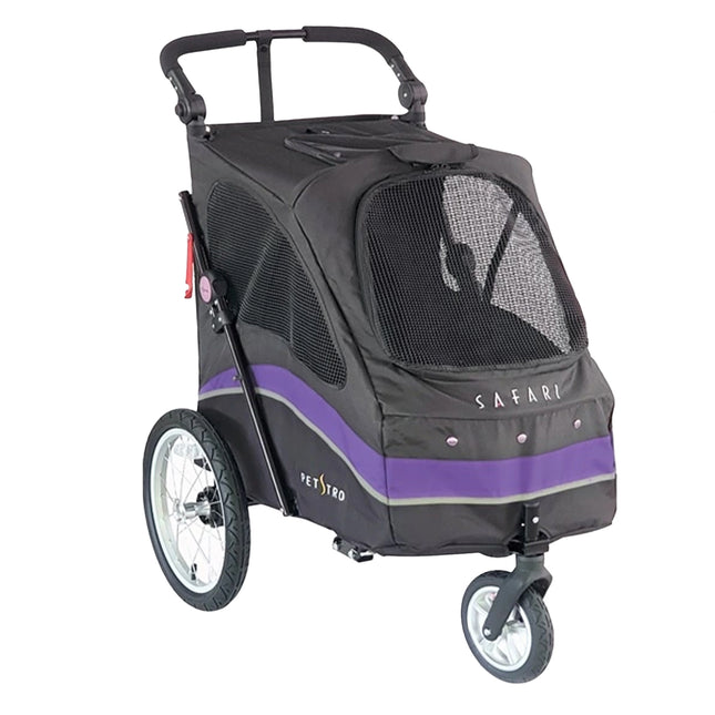 Petstro Stroller Safari - Dog Buggy up to 30 kg - Purple