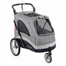 Petstro Stroller Skyline - Dog Buggy up to 45 kg - Grey