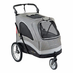 Petstro Stroller Skyline - Hundebuggy bis 45kg - Grau