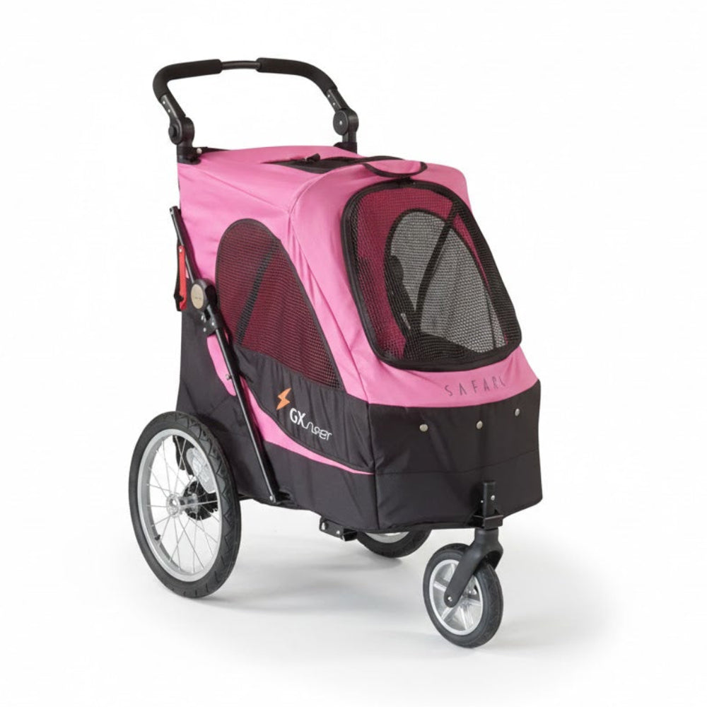 Petstro Stroller Safari - Hundebuggy bis 30kg - Rosa