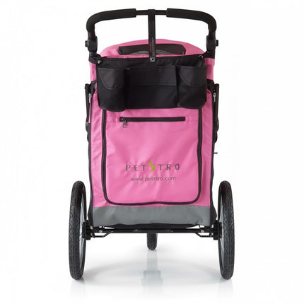 Petstro Stroller Safari - Dog Buggy up to 30 kg - Purple