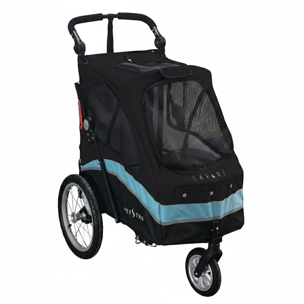 Petstro Stroller Safari - Hundebuggy bis 30kg - Türkis