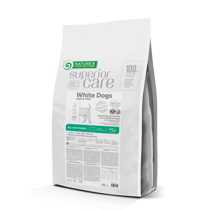 Nature's Protection, Superior Care - Grain-Free Dog Food with Insects, All Breeds and Life Stages, White Coat