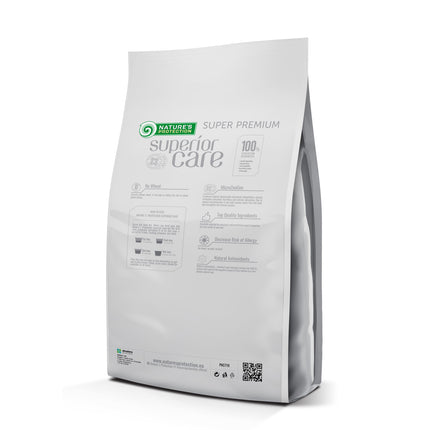 Nature’s Protection, Superior Care - Hundefutter mit Insekten und Reis, alle Rassen und Lebensphasen, weißes Fell