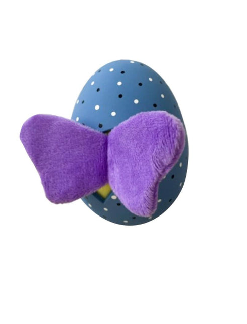 MISOKO | Hundespielzeug Eier - Latex & Plüsch - 11  cm