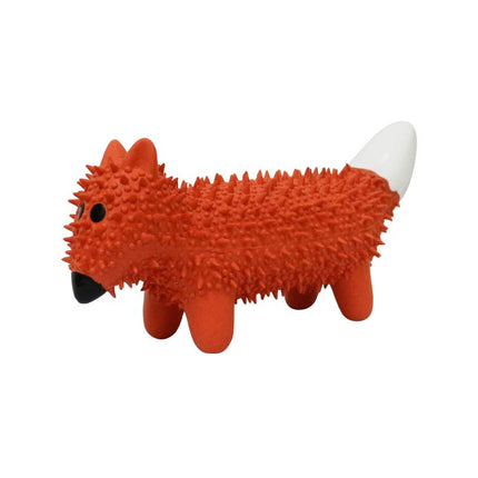 MISOKO | Dog Toy Spiked Animal - Latex &amp; with Squeaker - 20 cm