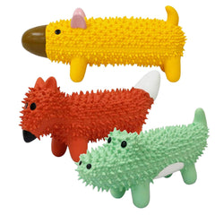 MISOKO | Hundespielzeug Stacheltier - Latex & mit Quietsche - 20 cm