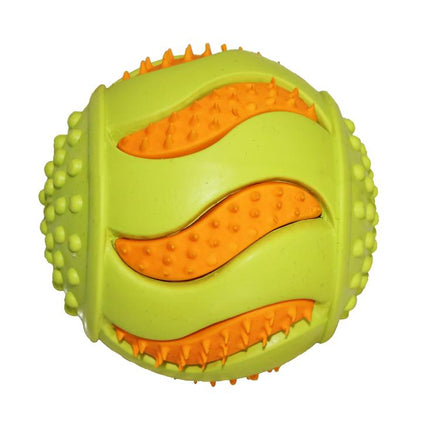 MISOKO | Hundespielzeug Rugbyball - Gummi & Latex - 8,5 cm